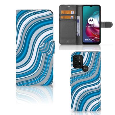 Motorola Moto G10 | G20 | G30 | Telefoon Hoesje | Waves Blue