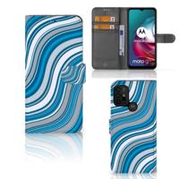 Motorola Moto G10 | G20 | G30 | Telefoon Hoesje | Waves Blue