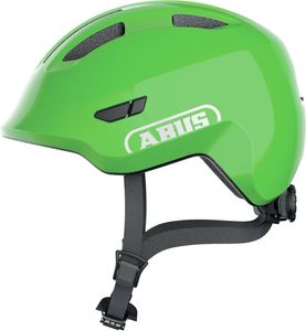 Abus Smiley 3.0 kinderfietshelm - Shiny Green - M