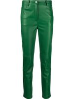 Blanca Vita pantalon à fini poli - Vert