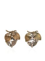 Christian Dior Pre-Owned boucles d'oreilles clips serties de cristal pre-owned