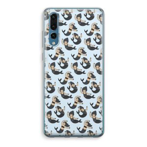 Zeemeermin: Huawei P20 Pro Transparant Hoesje
