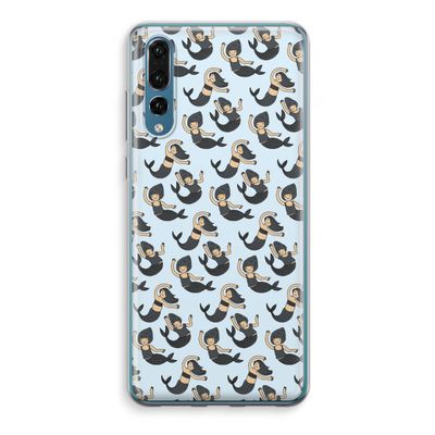 Zeemeermin: Huawei P20 Pro Transparant Hoesje