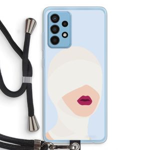 Incognito: Samsung Galaxy A52 Transparant Hoesje met koord