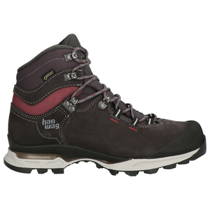 Hanwag Tatra Light Bunion Lady Gtx Dames Hoge Wandelschoen Asphalt/Dark Garnet 9/43,5