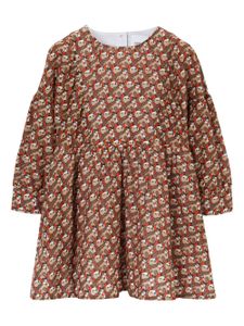 Burberry Kids robe en coton à imprimé Thomas Bear - Rouge