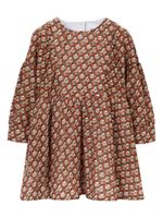 Burberry Kids robe en coton à imprimé Thomas Bear - Rouge - thumbnail