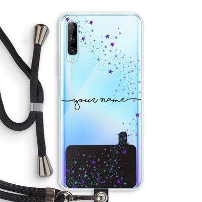 Sterren: Huawei P Smart Pro Transparant Hoesje met koord