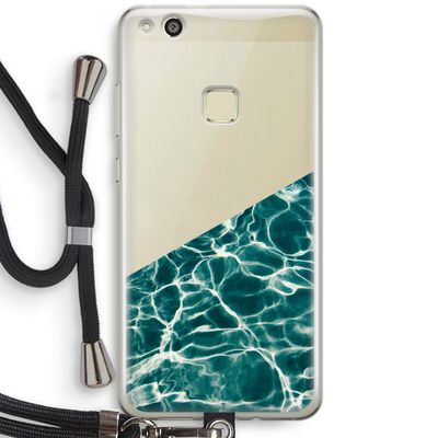 Weerkaatsing water: Huawei Ascend P10 Lite Transparant Hoesje met koord
