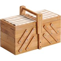 Kesper Naaidoos - bamboe - 16x29x19 cm - naaimand - opberger
