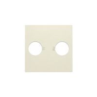 Niko Original doorlus cai aansluiting met centraalplaat creme