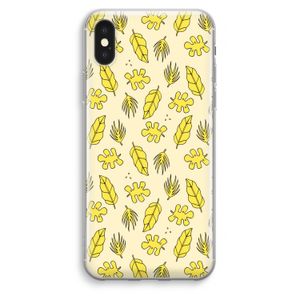 Herfst: iPhone XS Max Transparant Hoesje