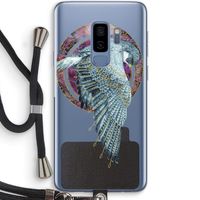 Golden Falcon: Samsung Galaxy S9 Plus Transparant Hoesje met koord