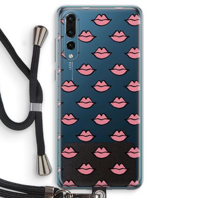 Lipjes: Huawei P20 Pro Transparant Hoesje met koord