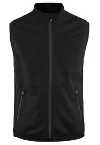 Blåkläder Softshell bodywarmer 38502516 | Zwart/Donkergrijs | Maat 3XL - 7330509556191