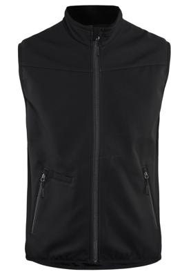 Blåkläder Softshell bodywarmer 38502516 | Zwart/Donkergrijs | Maat XL - 7330509556245
