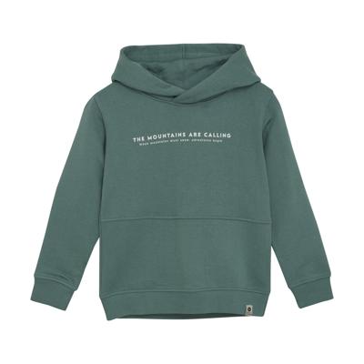 Daily7 winter hoodie jongens - blauw - backprint