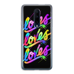 Loves: OnePlus 7 Pro Transparant Hoesje