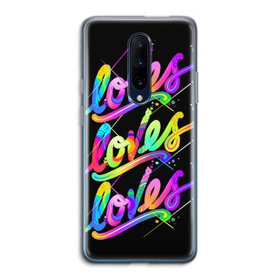 Loves: OnePlus 7 Pro Transparant Hoesje