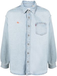 ERL x Levi's chemise en jean - Bleu