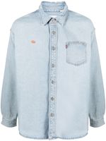 ERL x Levi's chemise en jean - Bleu