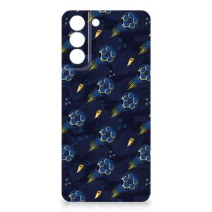 Doorzichtige Silicone Hoesje voor Samsung Galaxy S21 FE Voetbal