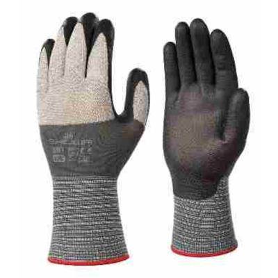 Showa Allround handschoen - 381 - microporeuze nitril gecoat - grijs - maat L