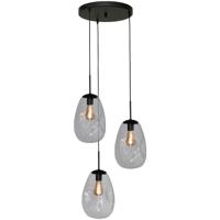 Masterlight Pendel hanglampLava 3x helder glas Ø 22,5cm - 2762-05-35-3-00-60