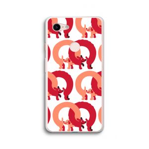 Dogs: Google Pixel 3 XL Transparant Hoesje