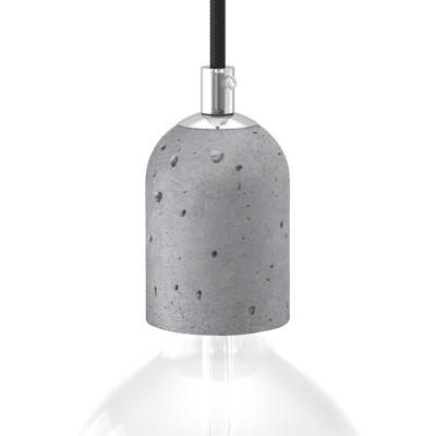 Cement Fitting e27 Grijs