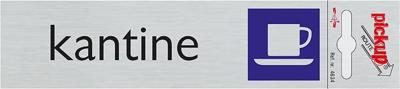 Route Alulook 165 x 44 mm Sticker kantine - Pickup