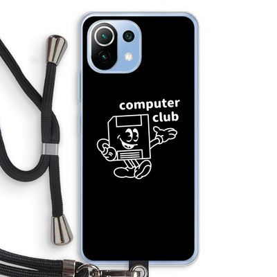 Floppyhead: Xiaomi Mi 11 Lite Transparant Hoesje met koord