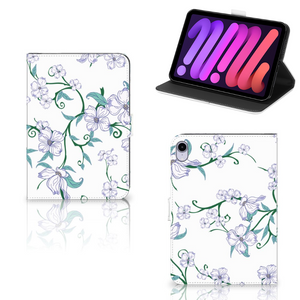 iPad Mini 6 (2021) Uniek Tablet Cover Blossom White