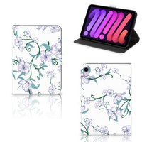 iPad Mini 6 (2021) Uniek Tablet Cover Blossom White