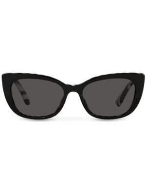 Dolce & Gabbana Kids lunettes de soleil Mini Me à monture papillon - Multicolore