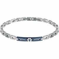 Maserati Roestvrij staal 21,5 cm Zilverkleurig Heren armband