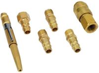 Brüder Mannesmann snelkoppelingenset 6 dlg (hobby) - 15506