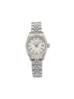 Rolex montre Oyster Perpetual Date 26 mm pre-owned - Blanc