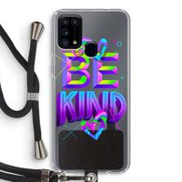 Be Kind: Samsung Galaxy M31 Transparant Hoesje met koord