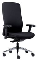 Bureaustoel Euroseats Heavy Duty zwart