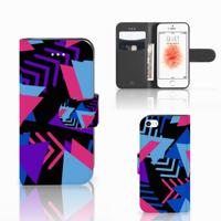 Apple iPhone 5 | 5s | SE | Book Case | Funky Triangle