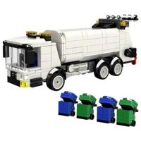 BRIXIES Plus Müllwagen / Trash Car Constructieset