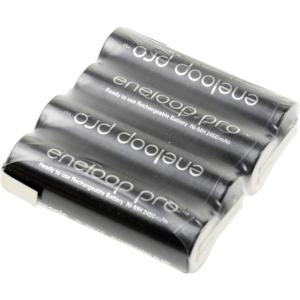 Panasonic eneloop Pro Reihe F1x4 Accupack Aantal cellen: 4 Batterijgrootte: AA (penlite) Z-soldeerlip NiMH 4.8 V 2450 mAh