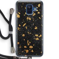 Terrazzo N°7: Samsung Galaxy A6 (2018) Transparant Hoesje met koord