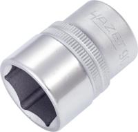HAZET Dopsleutel 900-21 · 1/2 inch (12,5 mm) vierkant hol · Buiten-zeskant-tractieprofiel · SW 21 mm