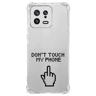 Xiaomi 13 Anti Shock Case Finger Don't Touch My Phone Xiaomi 13 Anti Shock Case Finger Don't Touch My Phone