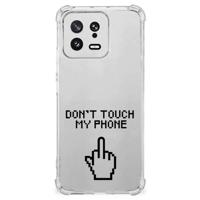 Xiaomi 13 Anti Shock Case Finger Don't Touch My Phone Xiaomi 13 Anti Shock Case Finger Don't Touch My Phone