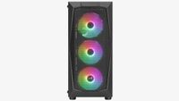 Aerocool Falcon Zwart - thumbnail