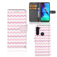 Motorola Moto G Pro | Telefoon Hoesje | Waves Roze