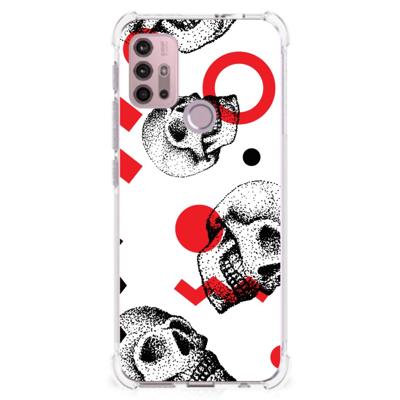 Extreme Case Motorola Moto G30 | G20 | G10 Skull Red Extreme Case Motorola Moto G30 | G20 | G10 Skull Red